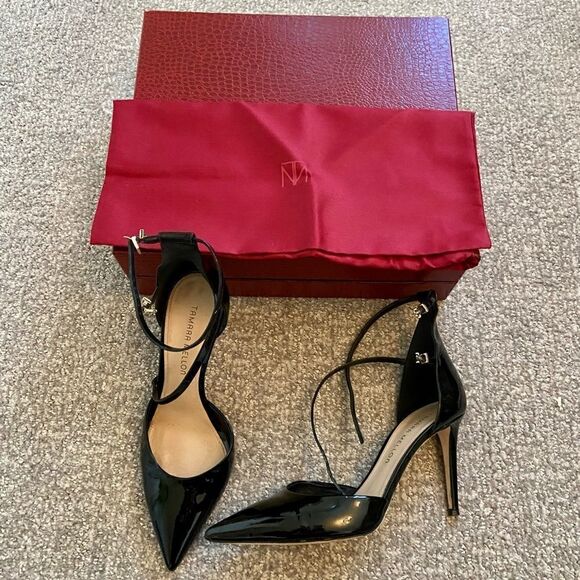 Tamara Mellon 90 mm heels size 9 patent leather - Picture 3 of 4